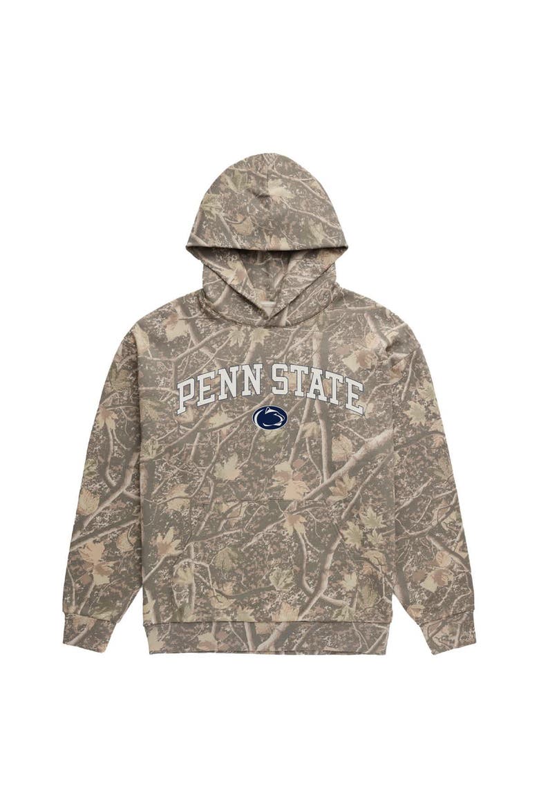 Men's Uscape Apparel  Camo Penn State Nittany Lions Back Bay Fleece Hoodie, Main, color, Camo