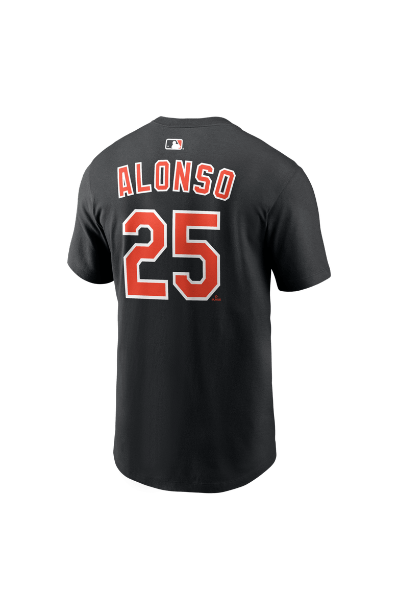 Nike Men's Nike Pete Alonso Black Baltimore Orioles Home Name & Number T-Shirt, Alternate, color, 