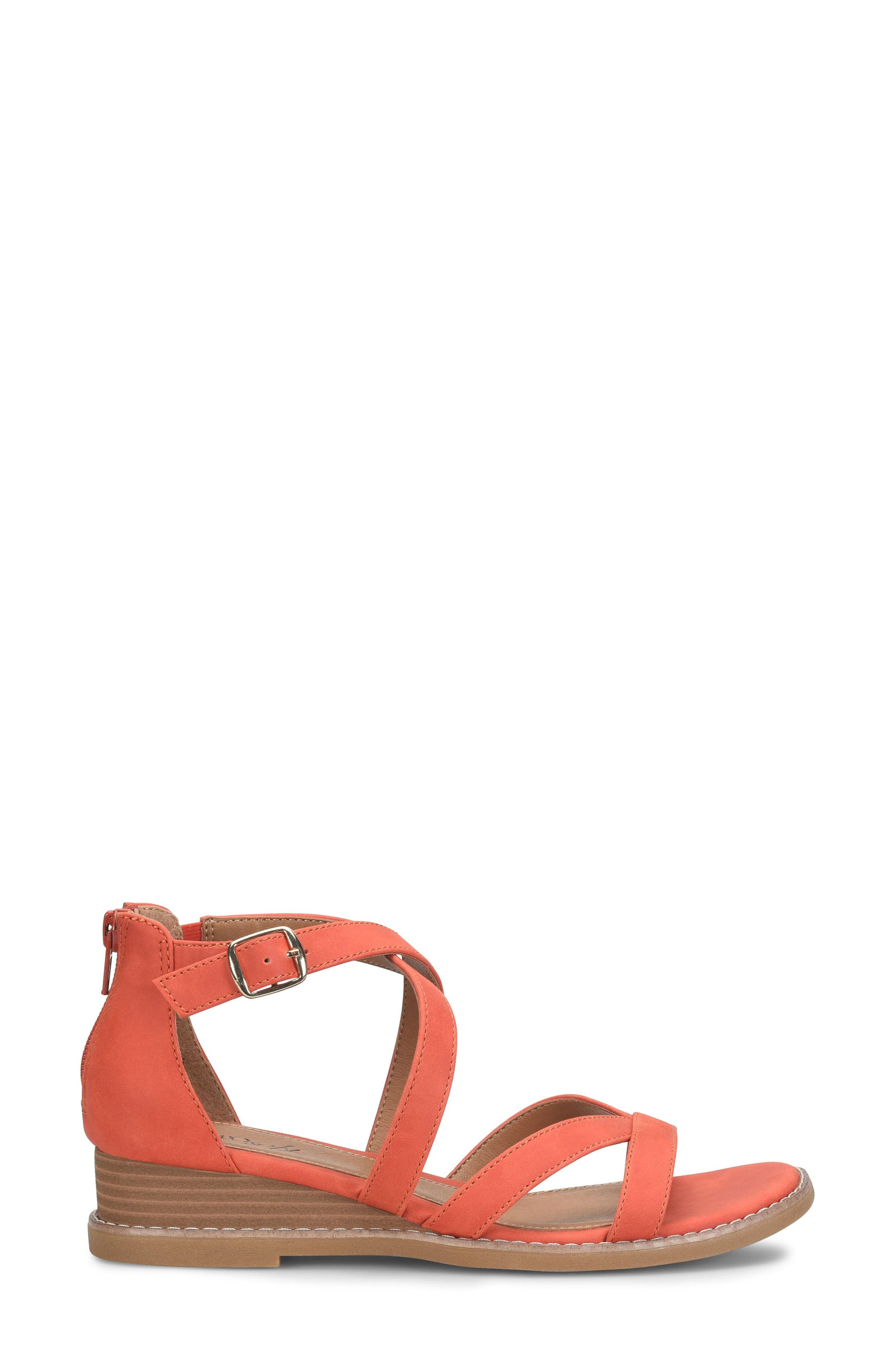 Mysti Sandal, Alternate, color, ORANGE
