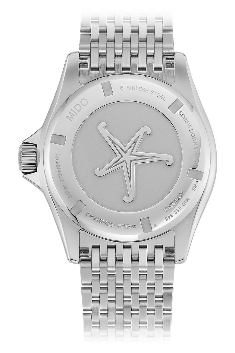 Ocean Star Tribute Automatic Watch, 40.5mm, Alternate, color, SILVER/ BLUE/ SILVER