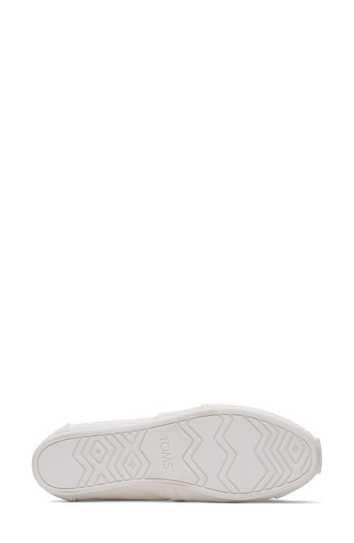 Toms Alpargata Plus Slip-on In White