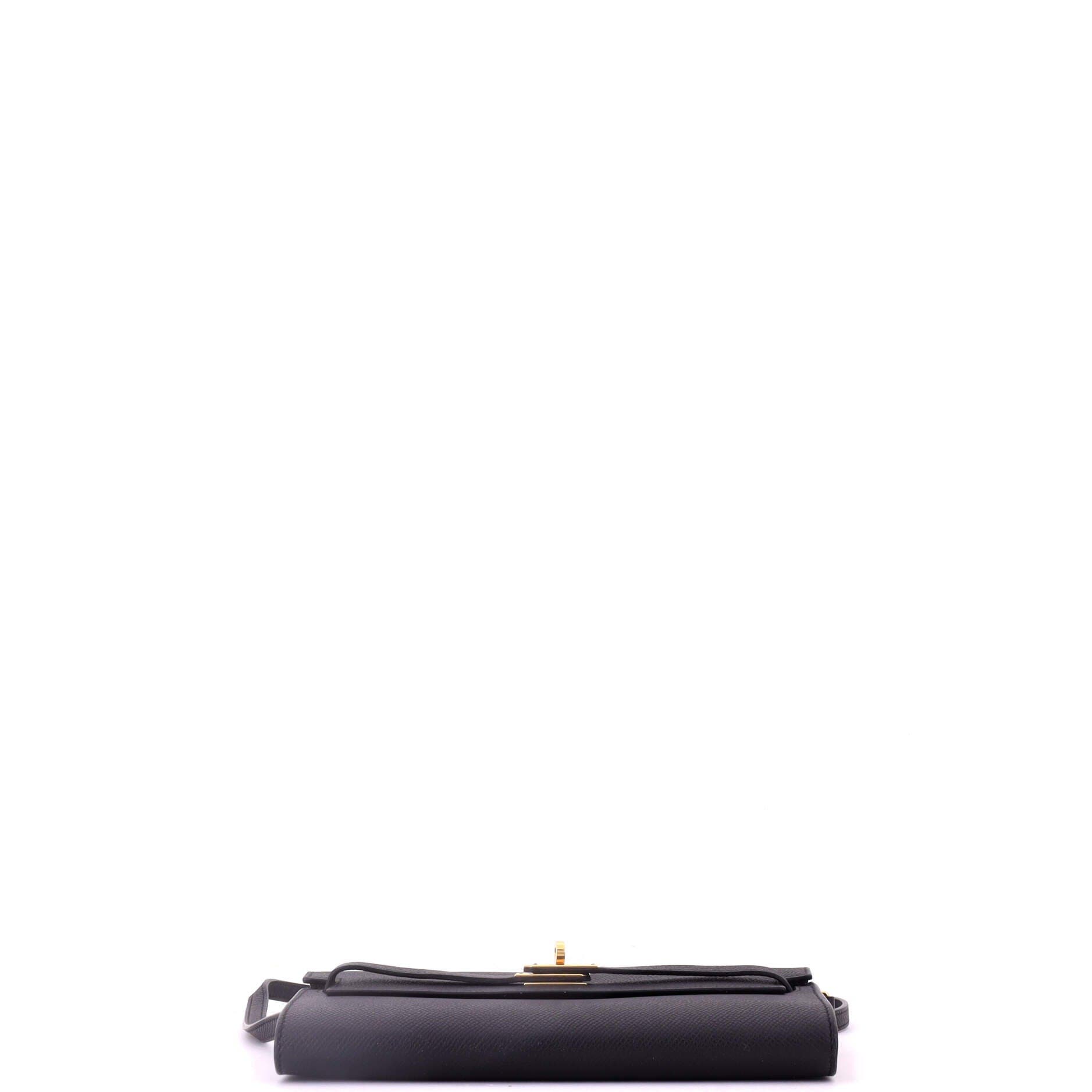 Kelly To Go Wallet Epsom, Alternate, color, Black