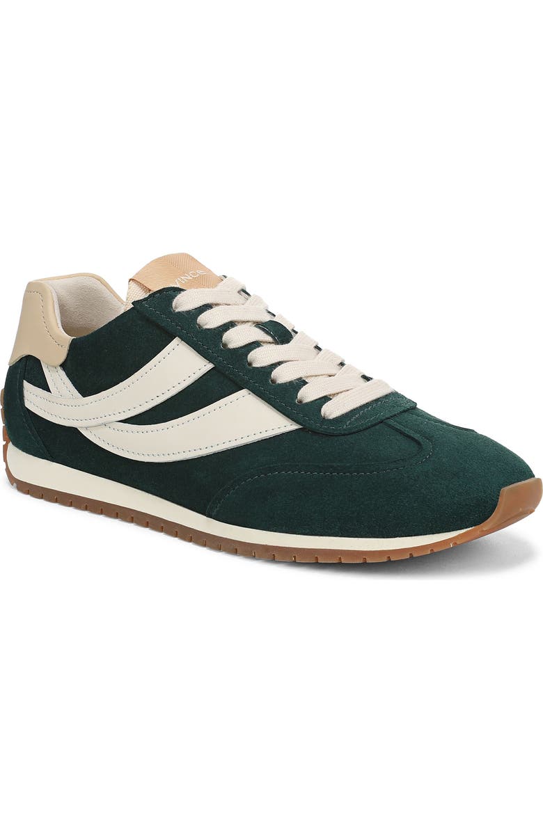 Vince Oasis Runner Sneaker, Main, color, Blgrn/Flax