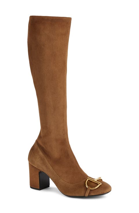 Alfa Horsebit Knee High Boot (Women)