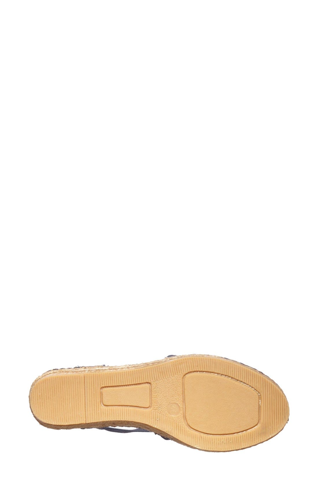 Toni Pons 'Nantes' Silk Stripe Sandal, Alternate, color, 