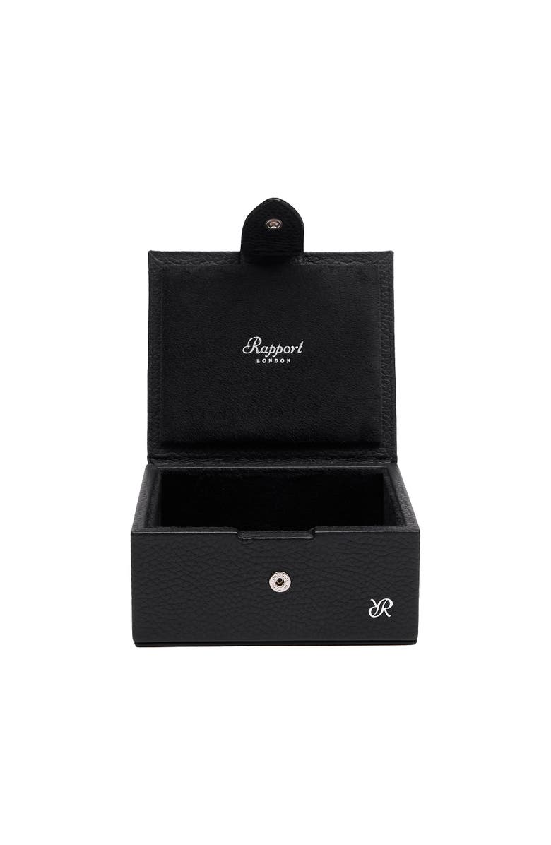 Rapport London TUXEDO TRINKET BOX, Main, color, Black