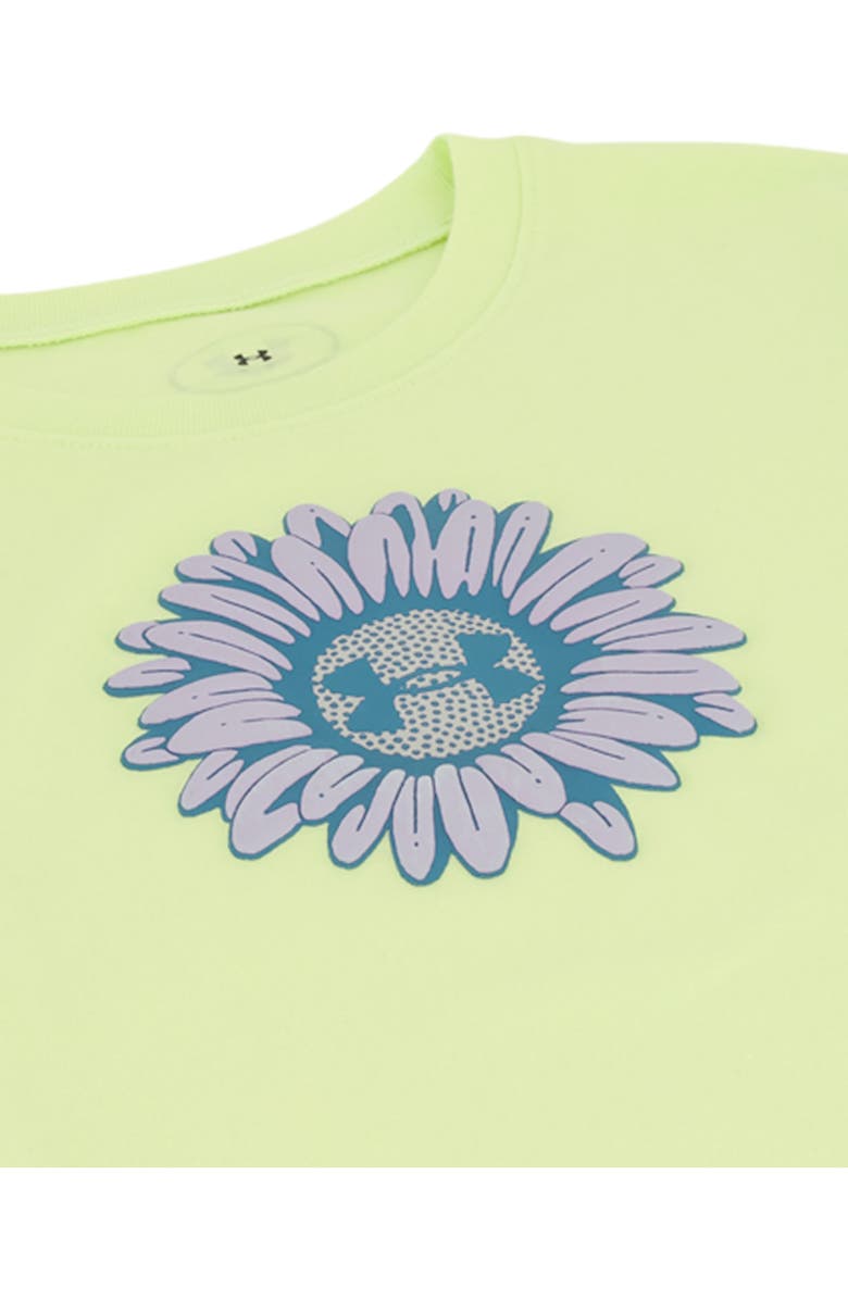 Under Armour Kids' Daisy Campus Graphic T-Shirt, Alternate, color, Fade Green