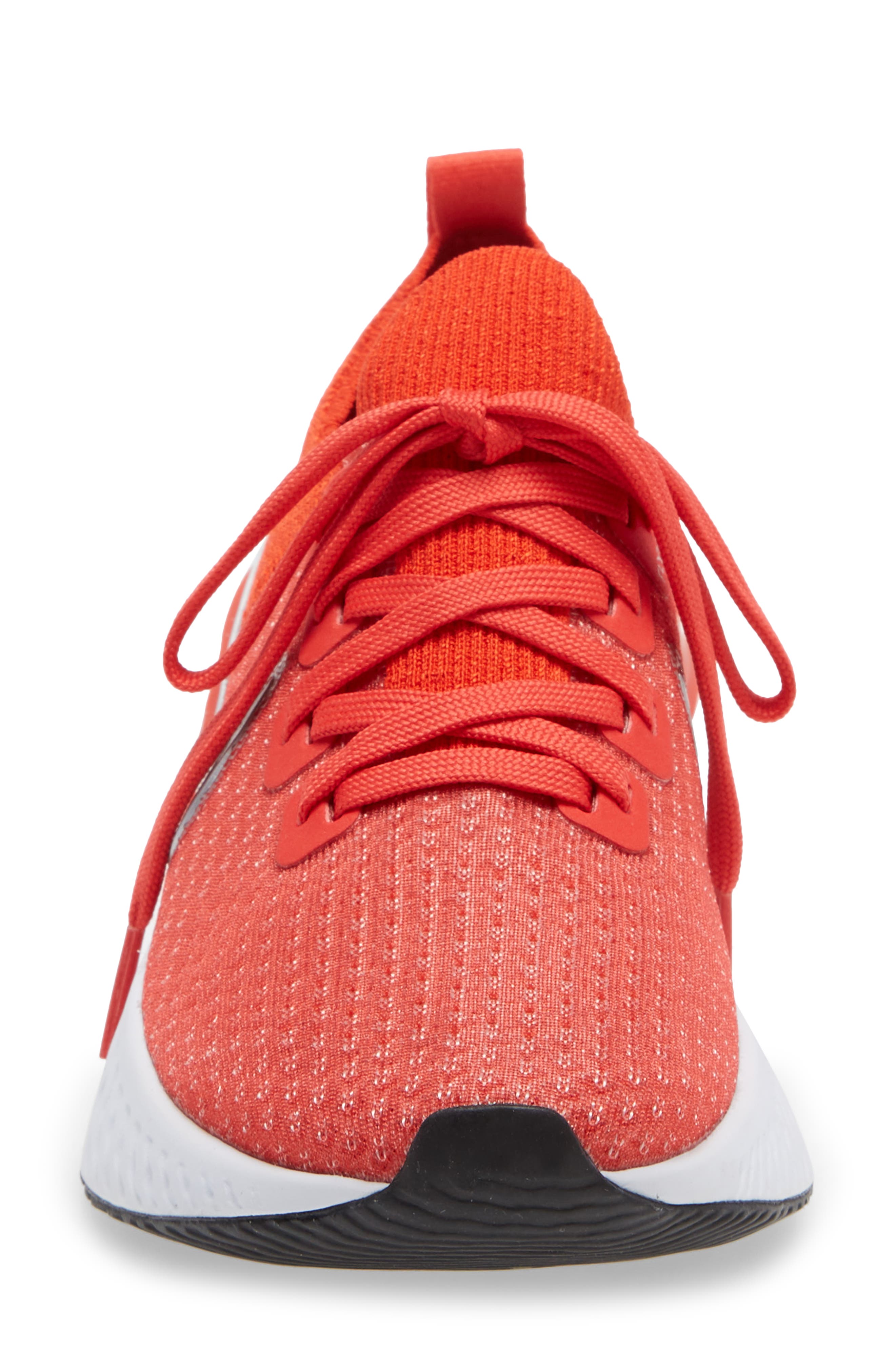 React Infinity Run Flyknit Running Shoe, Alternate, color, CHILE RED/ SILVER/ RED