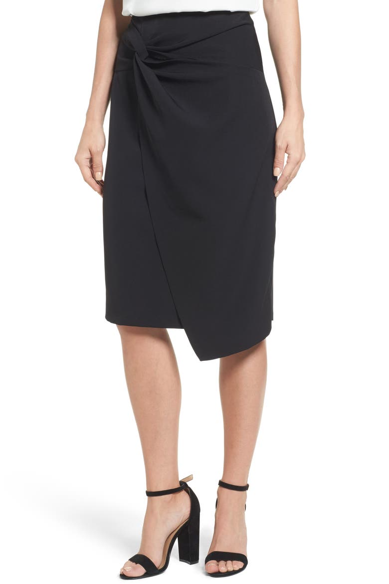 TWIST FRONT PENCIL SKT, Main, color, BLACK