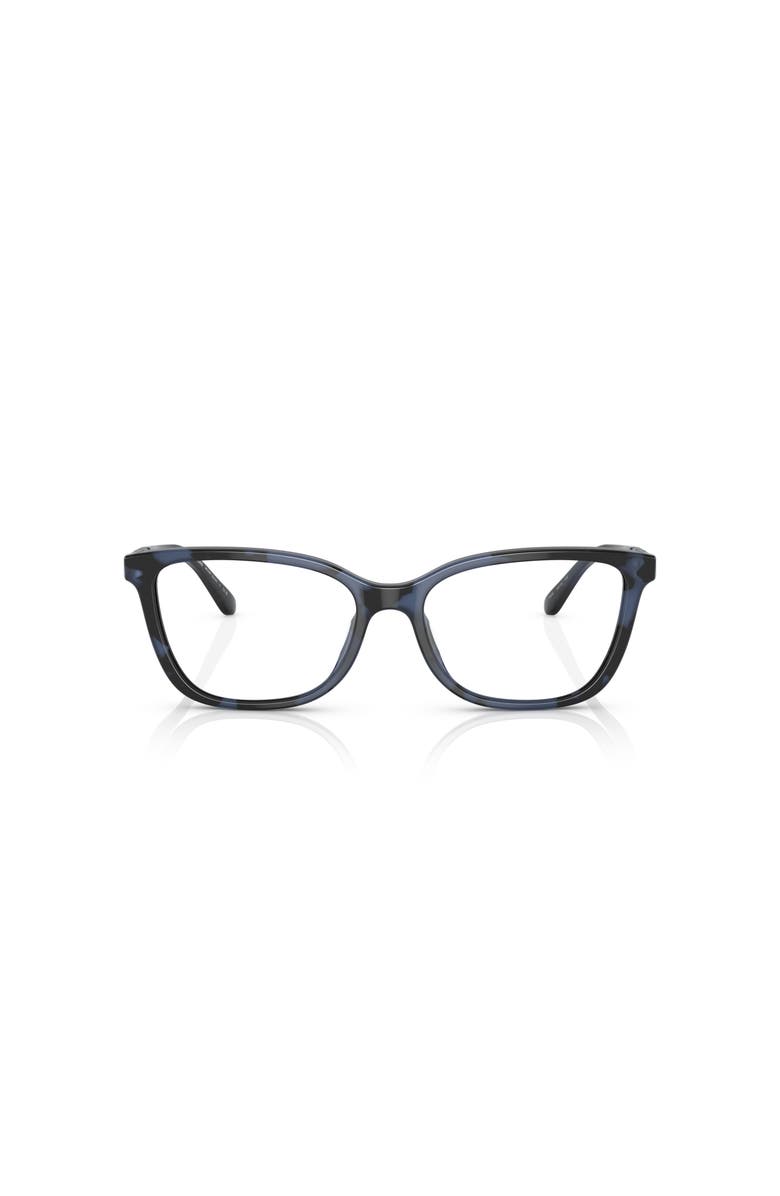 Michael Kors 54mm Rectangle optical glasses, Alternate, color, Blue