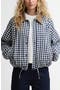 selected Gingham Navy/ Neutral