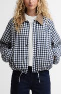 Barbour Ovingham Check Print Jacket