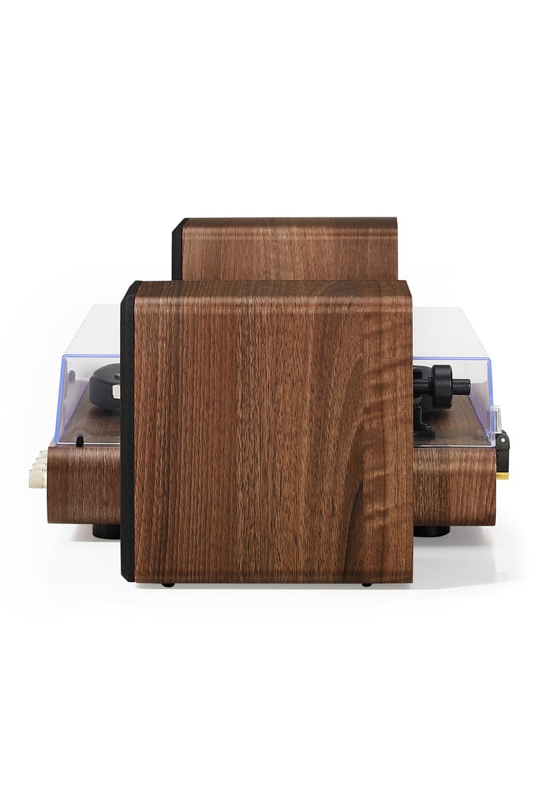 C65 Vinyl Record Player with Speakers, Alternate, color, WALNUT