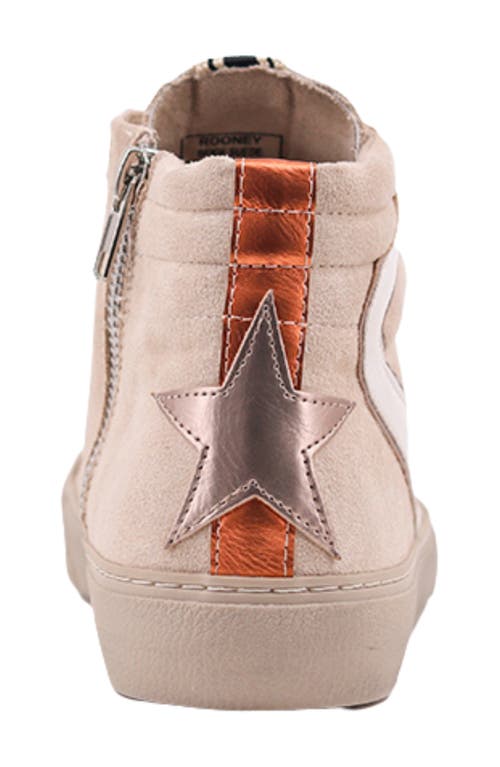 Shushop Rooney High-top Sneaker In Neutral