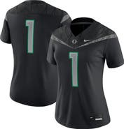 Nike Women's Nike #1 Black Oregon Ducks Game Jersey