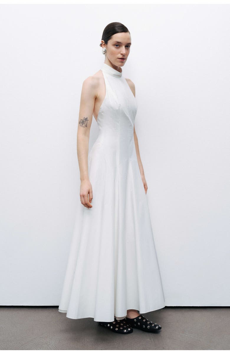 Nocturne Turtleneck Maxi Dress, Alternate, color,