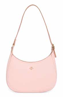 Nanette Lepore Crescent Faux Leather Shoulder Bag