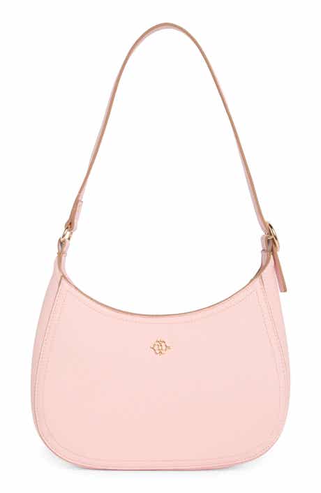 Nanette Lepore Crescent Faux Leather Shoulder Bag