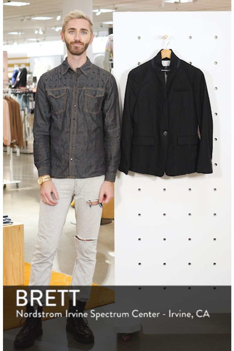 Regent Stand Collar Blazer video