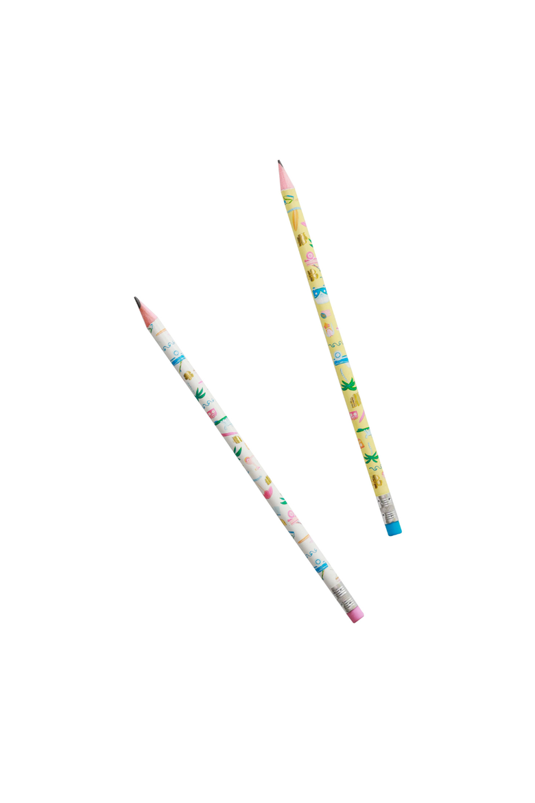 Back to School Surf's Up Pencil Set, Main, color, Assorted Pre-Pack
