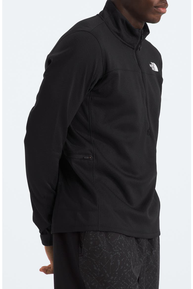 Winter Warm Pro Half-Zip Pullover, Alternate, color, TNF BLACK