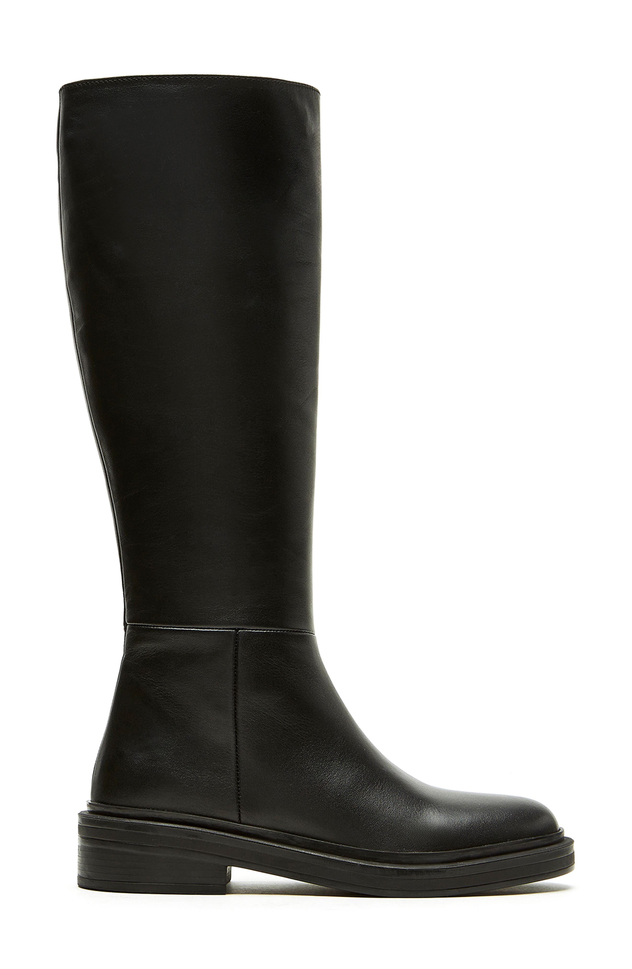 La Canadienne Lya Waterproof Leather Knee High Boot, Alternate, color, Black