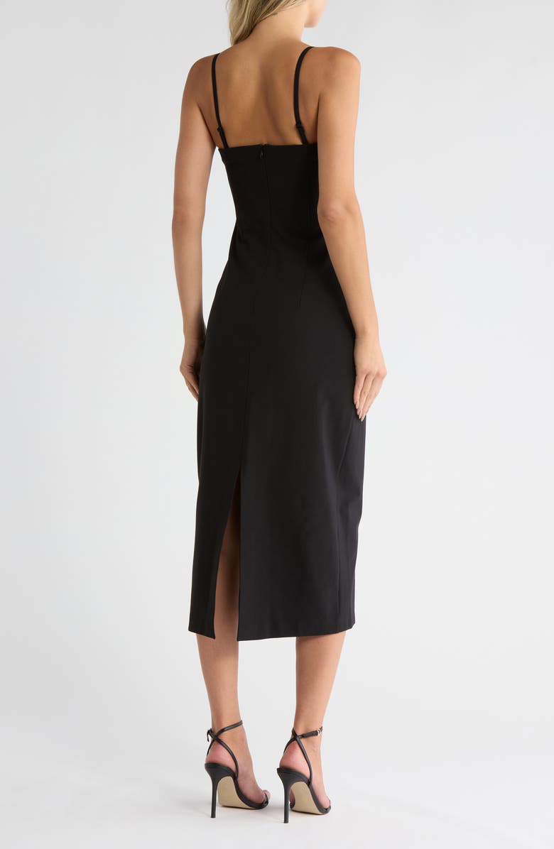 rag & bone Jasmine Sheath Dress, Alternate, color, Black