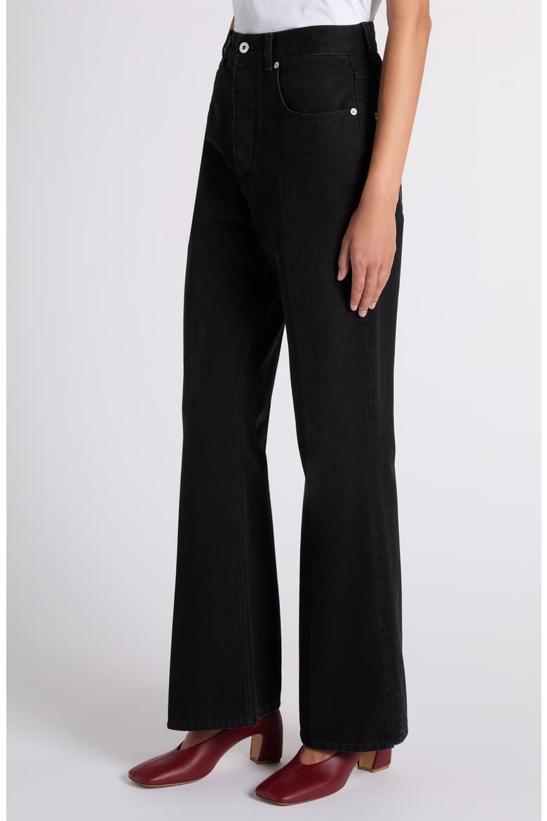 Wide Leg Jeans, Alternate, color, 1000 BLACK