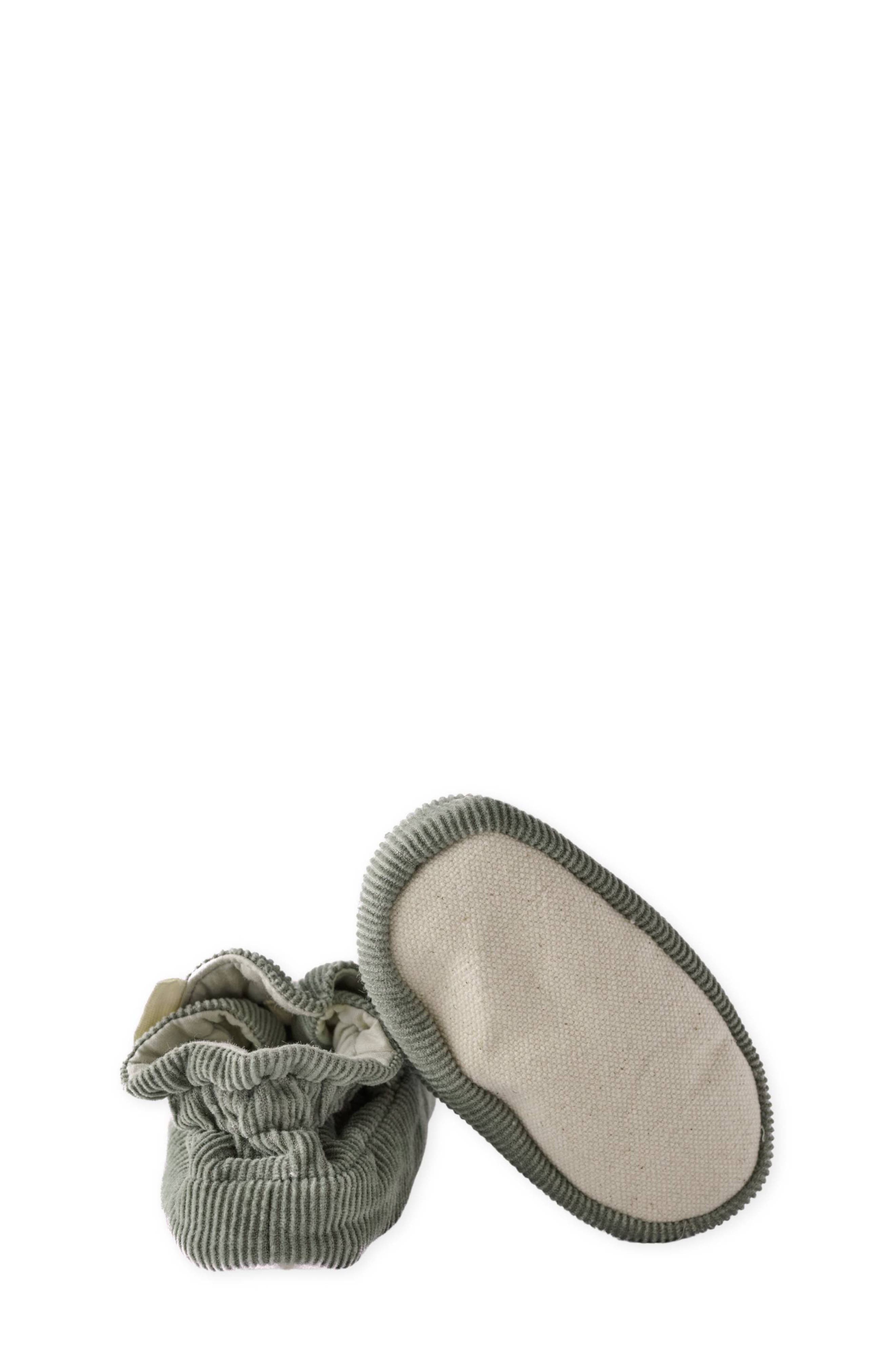 Organic Cotton Corduroy Bootie, Alternate, color, SAGE