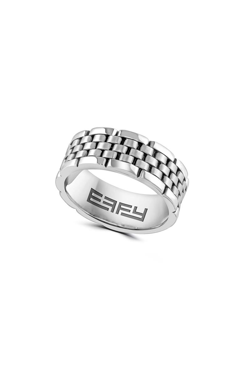 Sterling Silver Ring, Main, color, SILVER