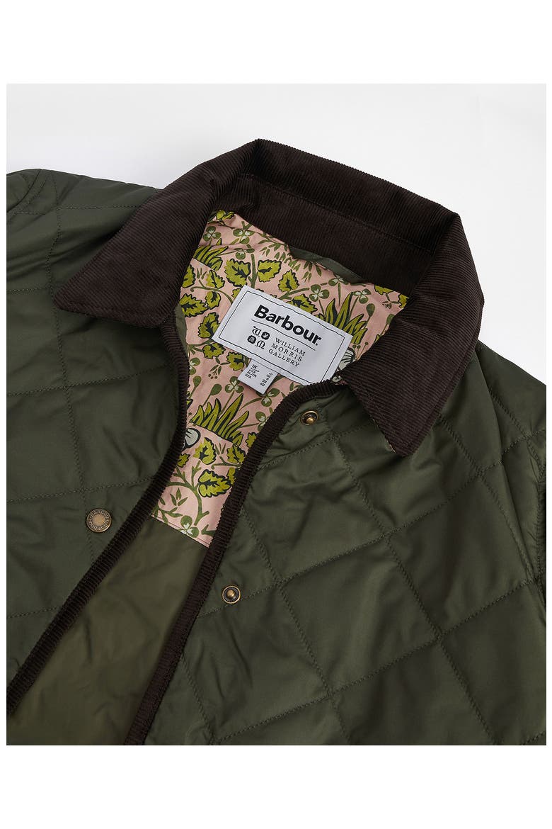 Isabella Quilted Jacket, Alternate, color, OLIVE/ EYEBRIGHT