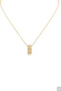 CZ by Kenneth Jay Lane Pavé Circle Pendant Necklace