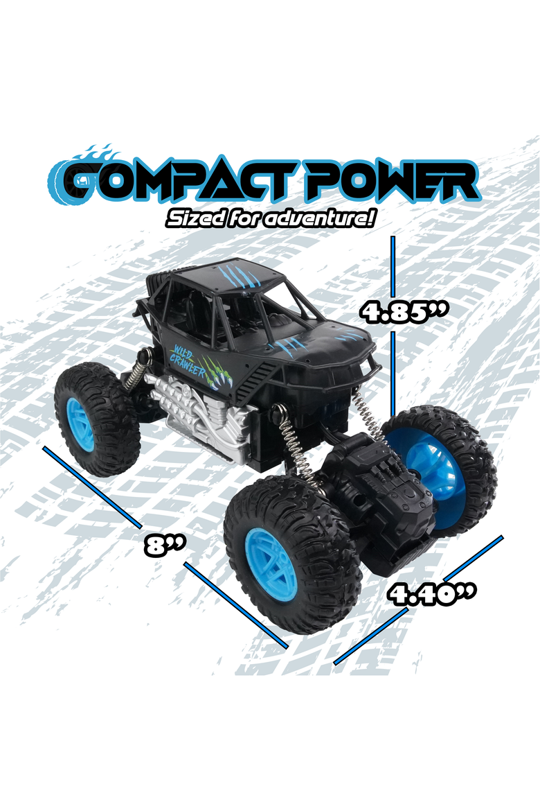 Wild Crawler RC Monster Truck, Alternate, color, Multi Color