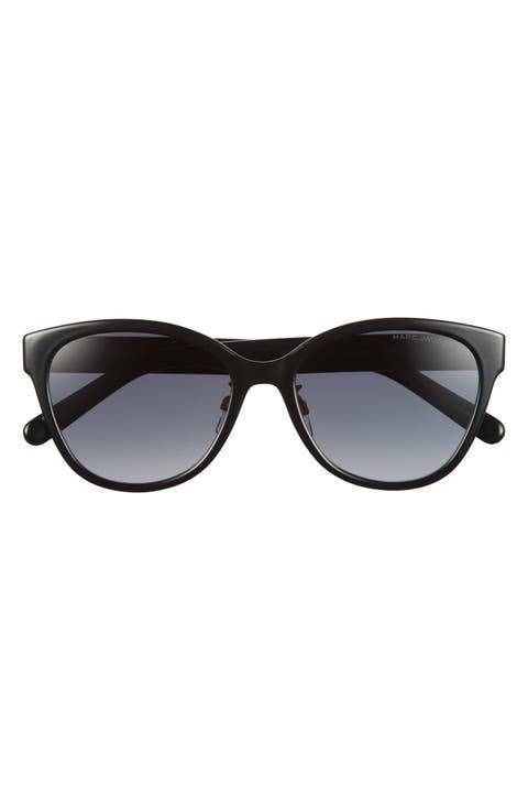 55mm Gradient Cat Eye Sunglasses
