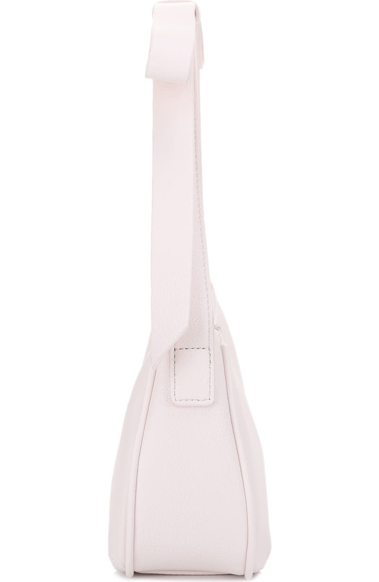 Mali + Lili Marissa Bow Recycled Vegan Leather Shoulder Bag, Alternate, color, Ivory