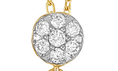 Carriere Jewelry Carrière Jewelry Diamond Stick Pendant Necklace In 14k Yellow Gold