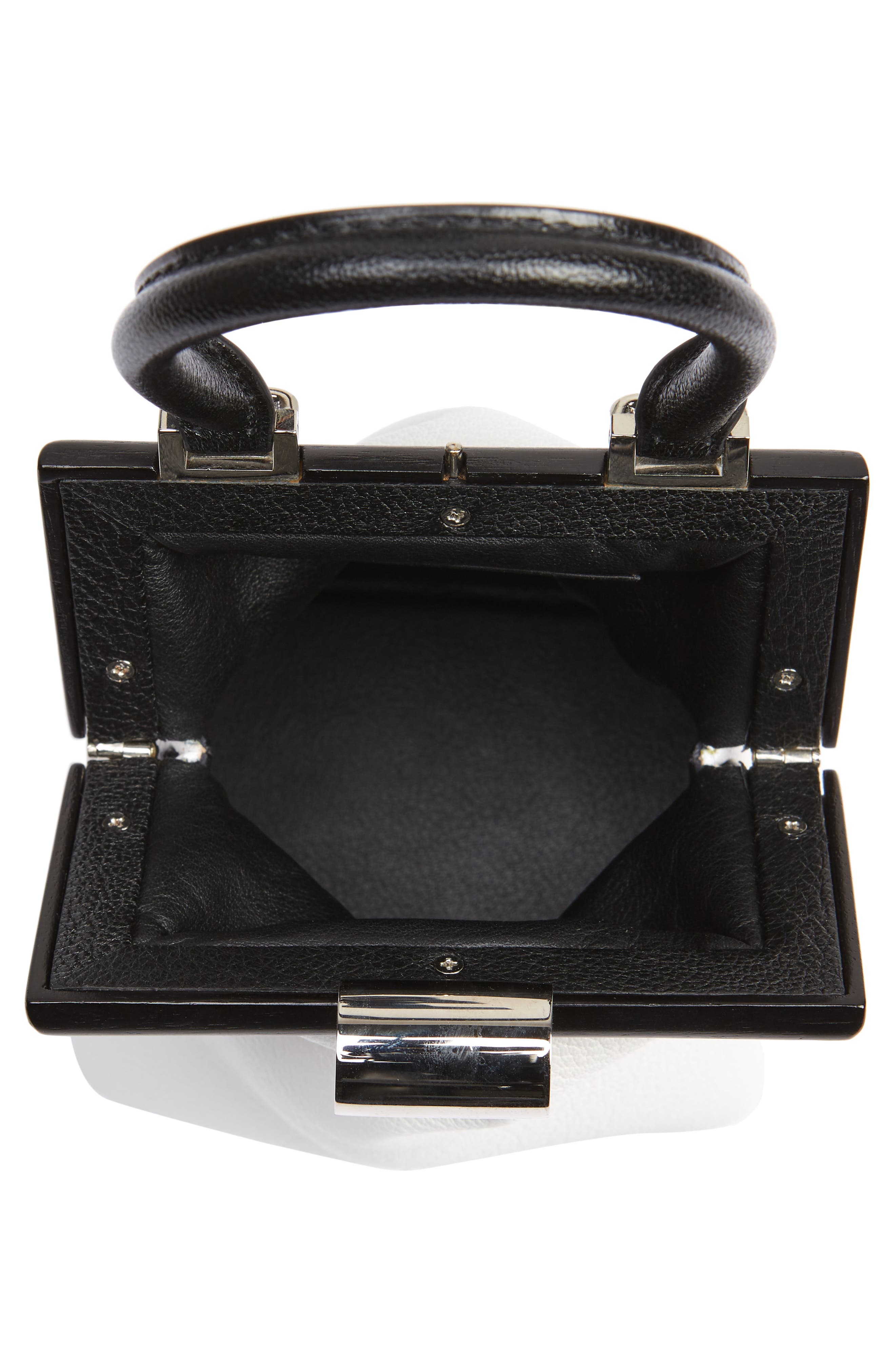 PERRIN Le Mini Leather Top Handle Bag, Alternate, color, 