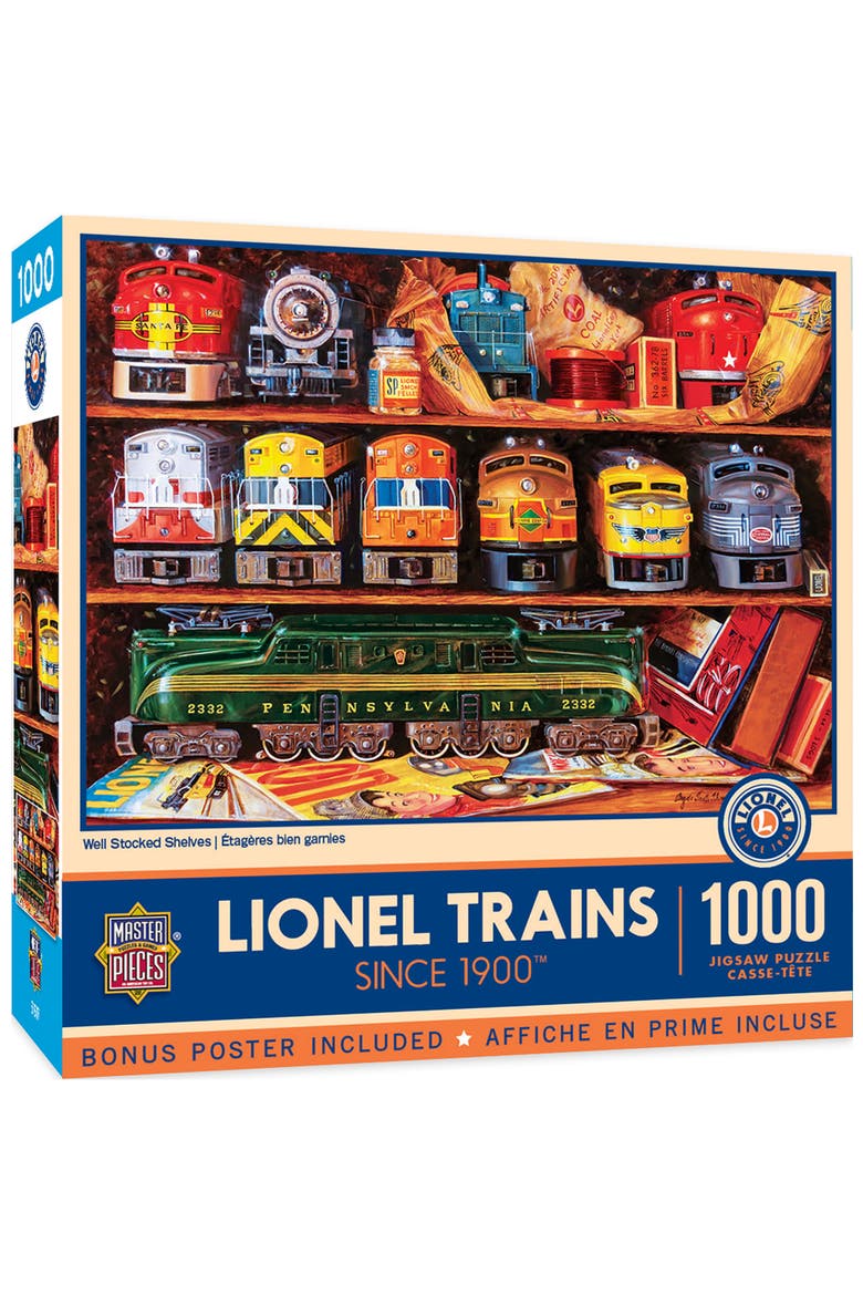 Well Stocked Shelves 1000 Piece Puzzle, Main, color, Multicolor