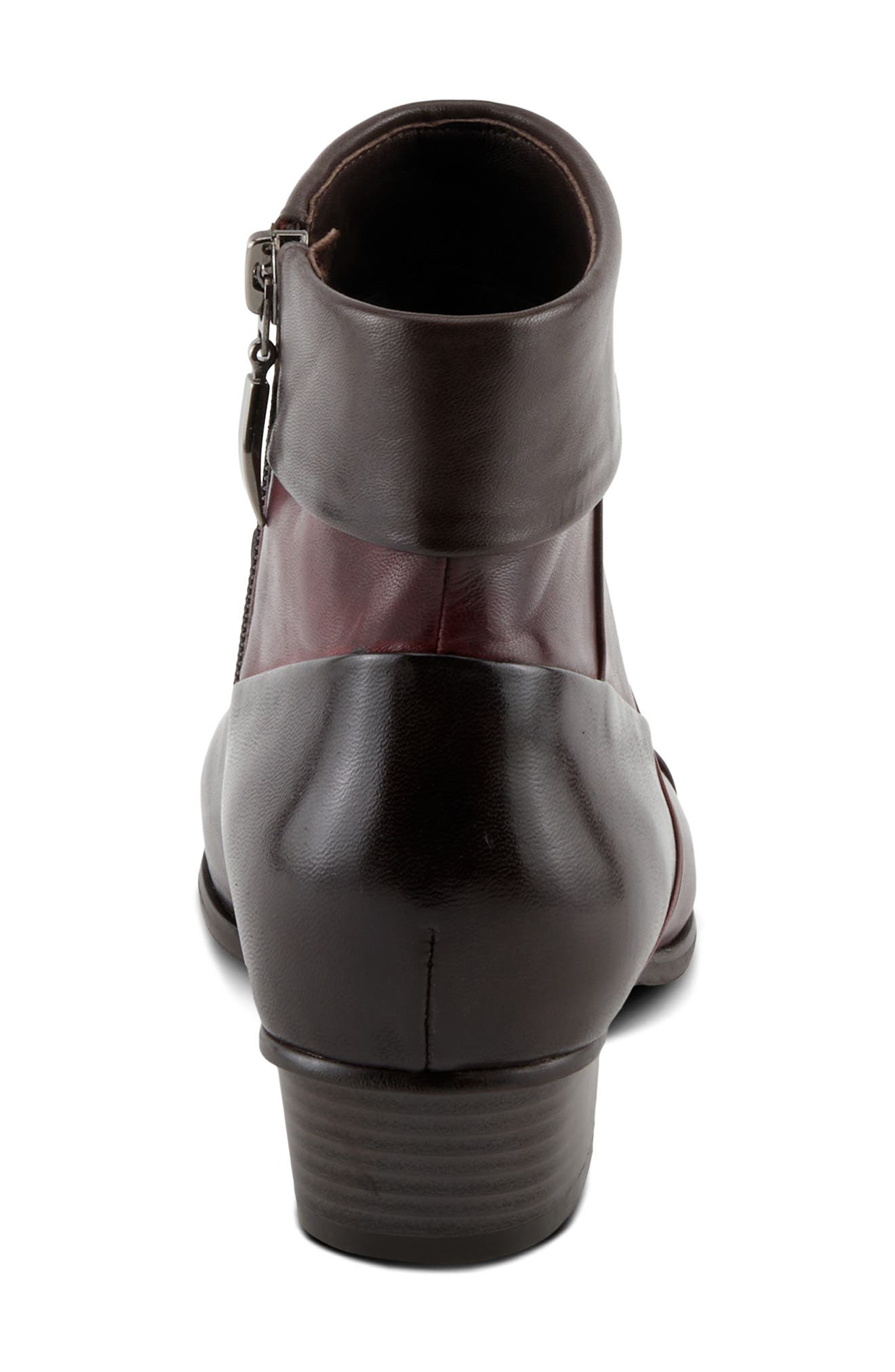 Mayvilla Bootie, Alternate, color, CHOCOLATE MULTI