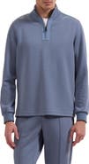 Bugatchi Soft Touch Quarter Zip Pullover