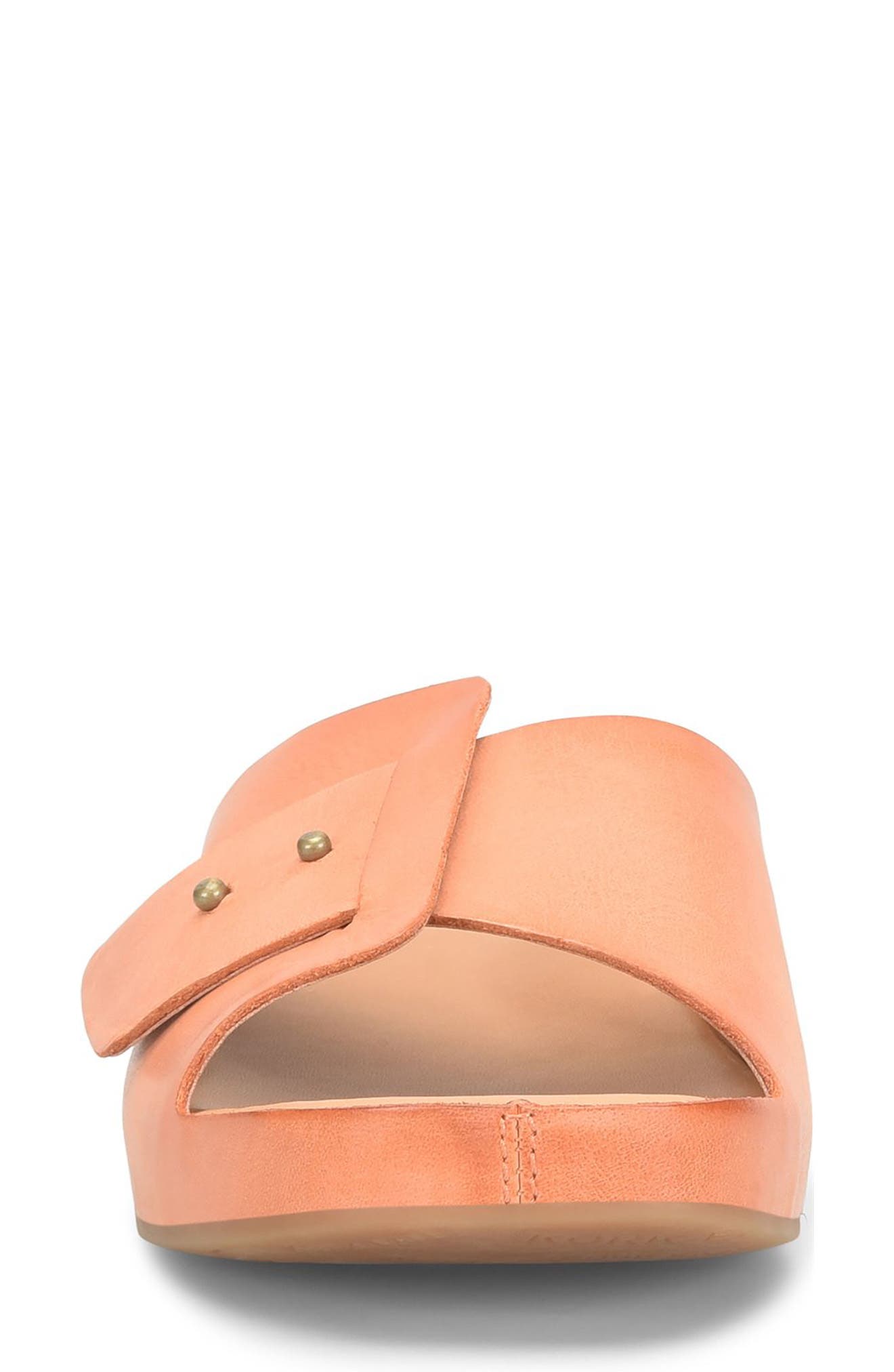 Kork-Ease<sup>®</sup> Mesa Platform Slide Sandal, Alternate, color, Orange Leather