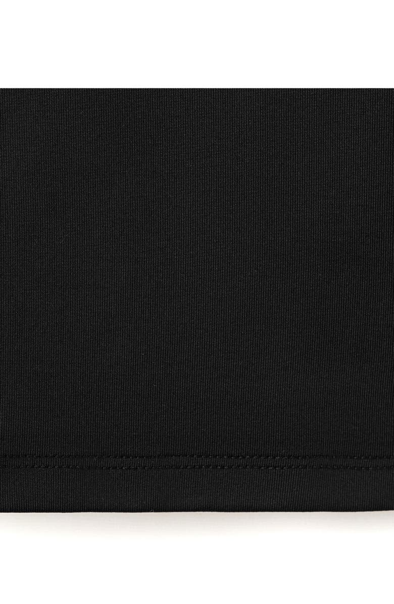 MANGO Three-Quarter Sleeve Top, Alternate, color, Black