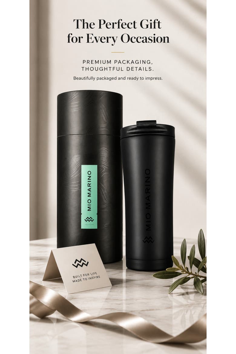 Vacuum-Insulated Stainless Steel Travel Mug 16 oz, Alternate, color, Mid Night Black