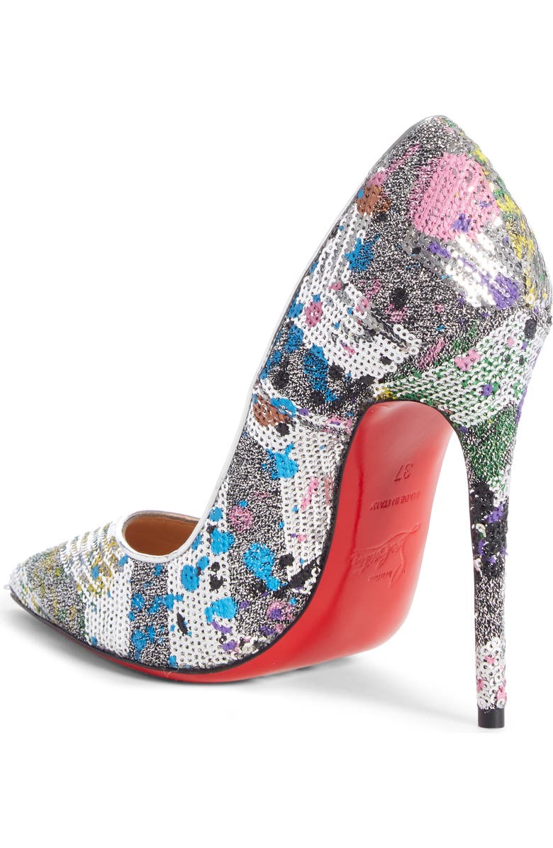 Christian Louboutin So Kate Sequin Pump, Alternate, color,