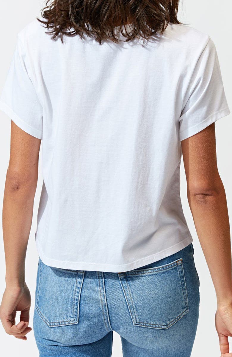 Threads 4 Thought Invincible Organic Cotton T-Shirt, Alternate, color, White