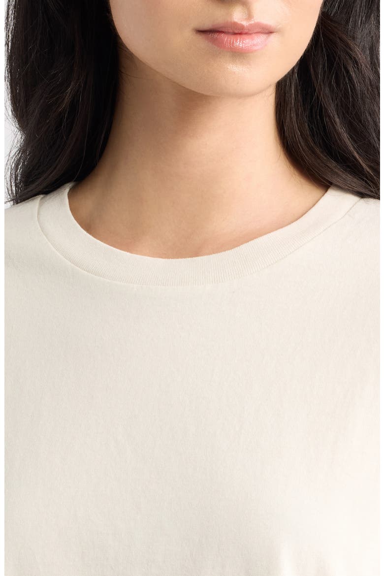 Perry Cotton T-Shirt, Alternate, color, VINTAGE WHITE