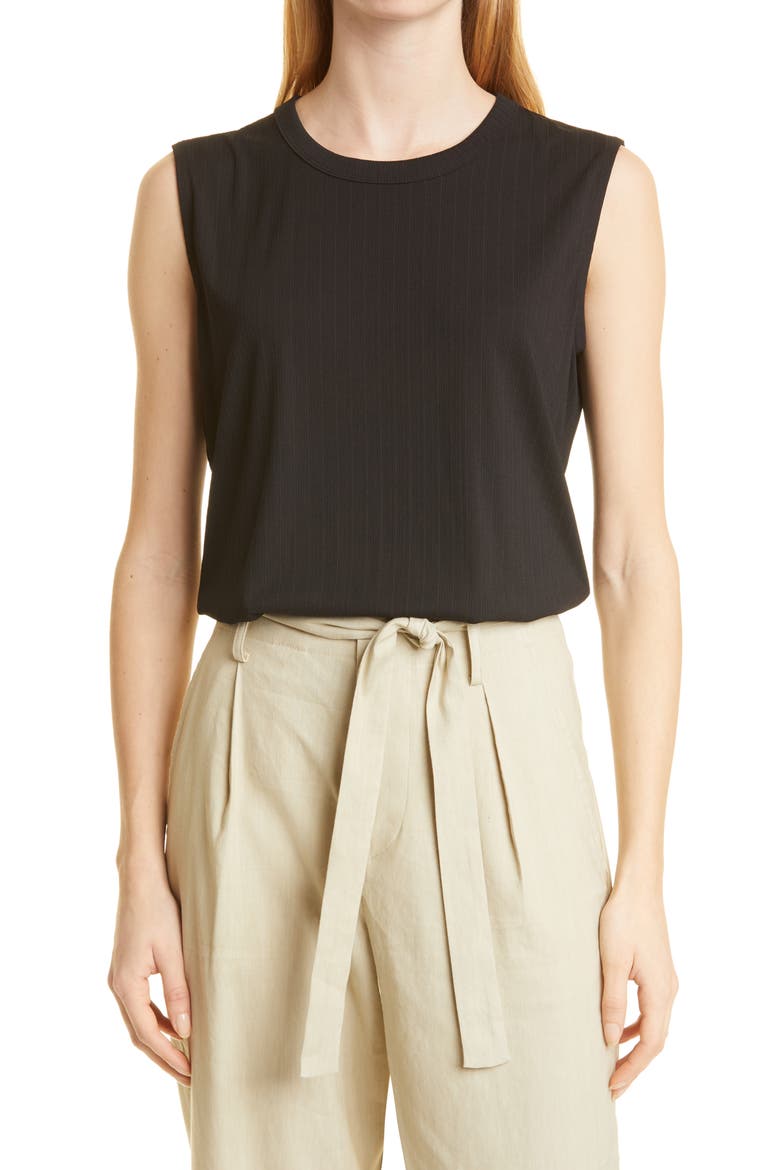 Zoe Muscle Tank, Main, color, BLK