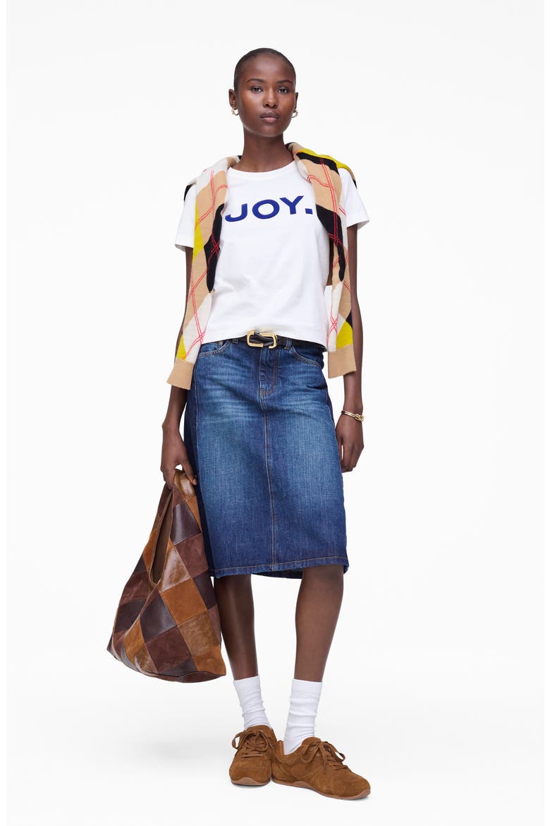 Joy, Period Slim Cut Graphic T-Shirt, Alternate, color, WHITE