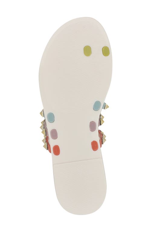 Nine West Centy Studded Toe Loop Sandal