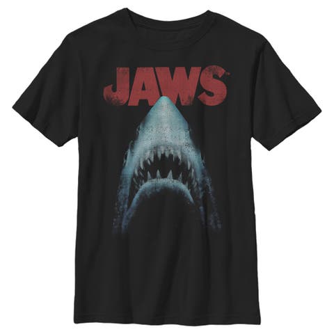 Boy's Jaws Classic Poster  Graphic T-Shirt